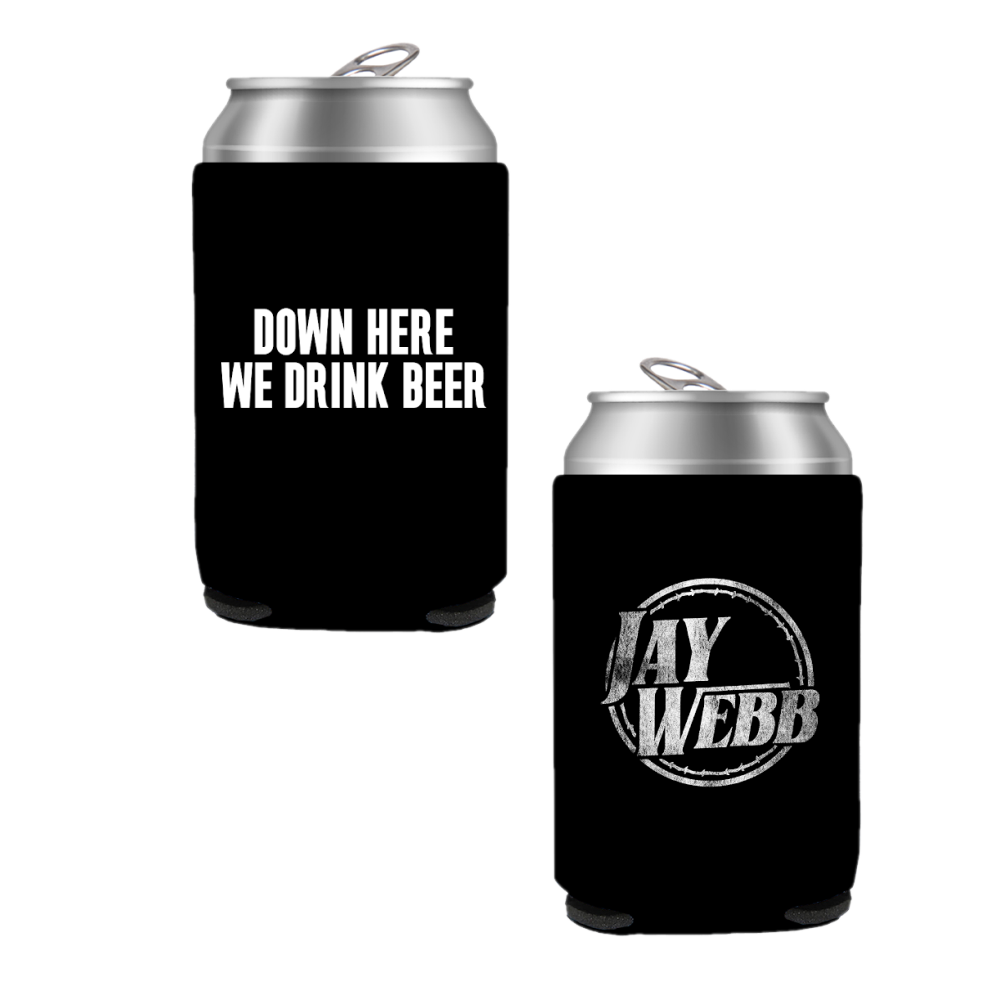 Black Down Here Coozie
