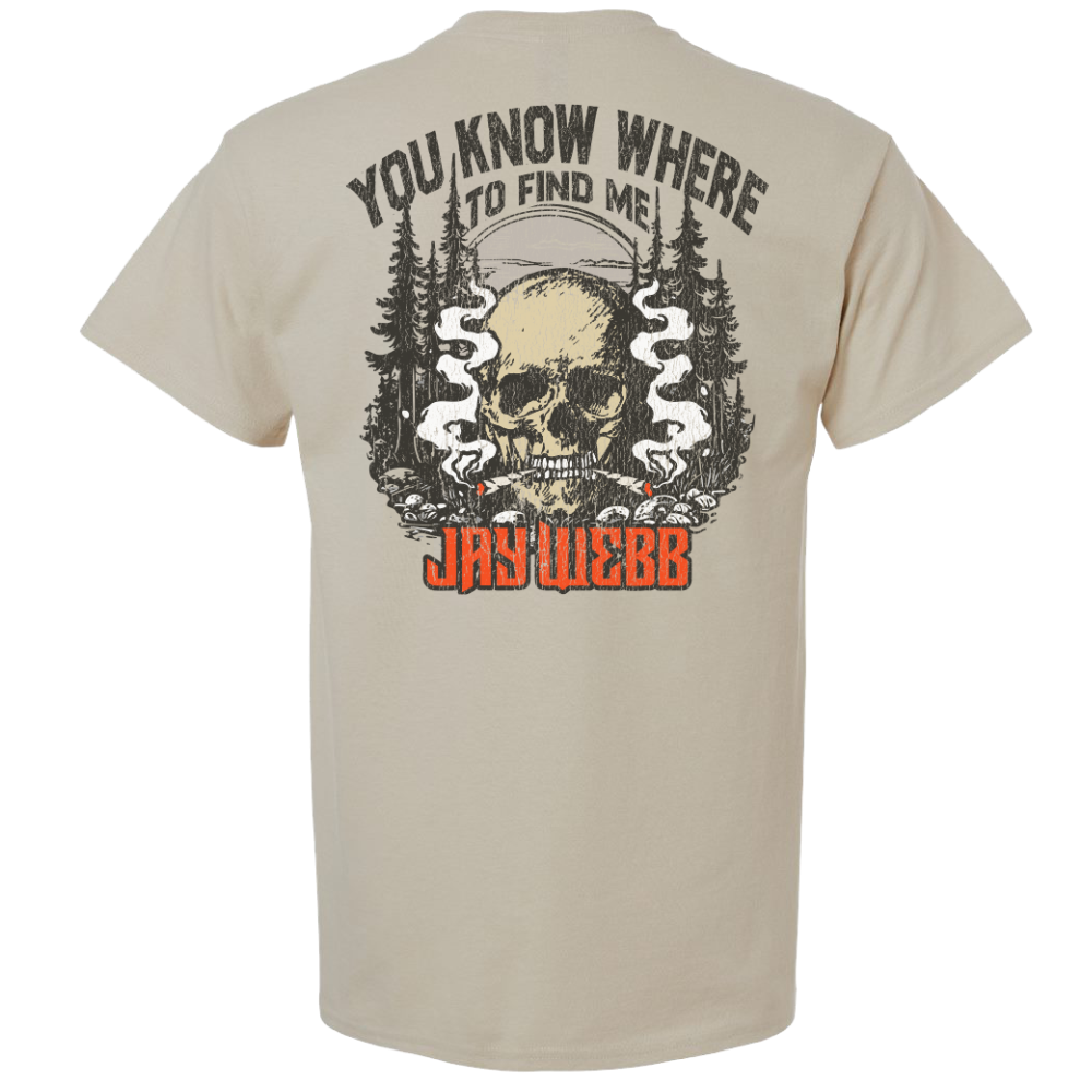 Sand You Know Where To Find Me Pocket Tee