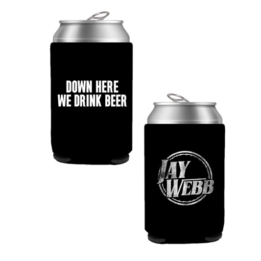 Black Down Here Coozie